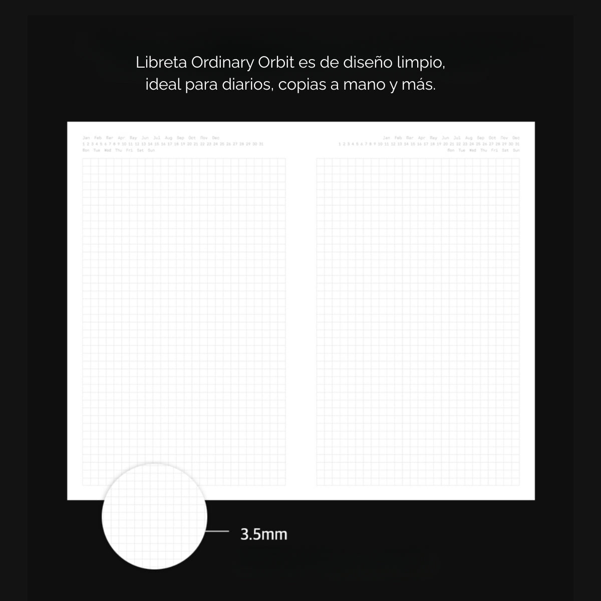 Libreta Ordinary Orbit para Plumas Fuente