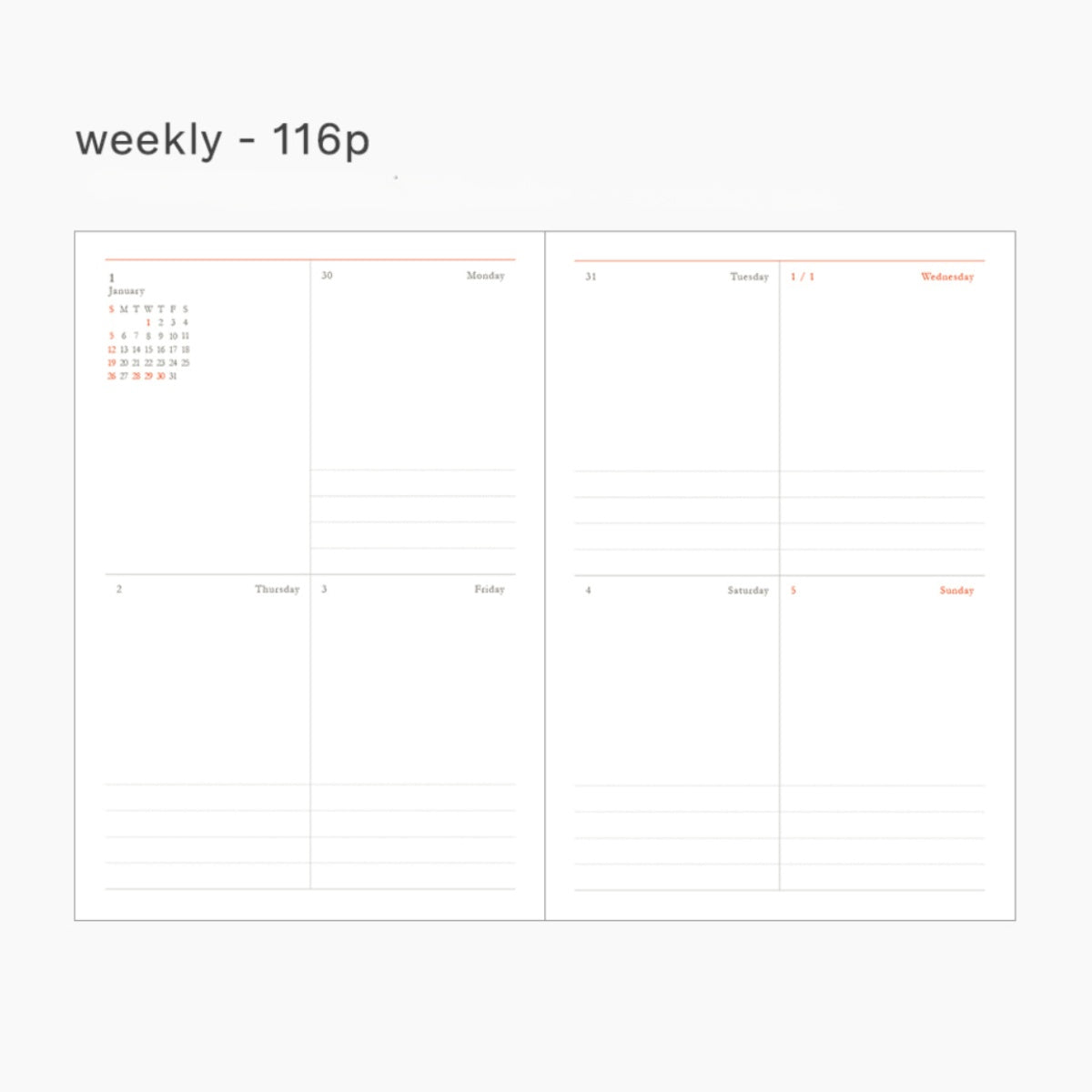 Agenda semanal Livework - L