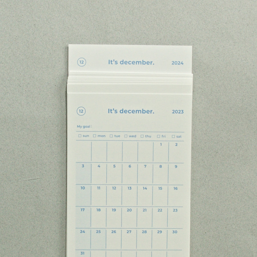 Calendario Goal Tracker