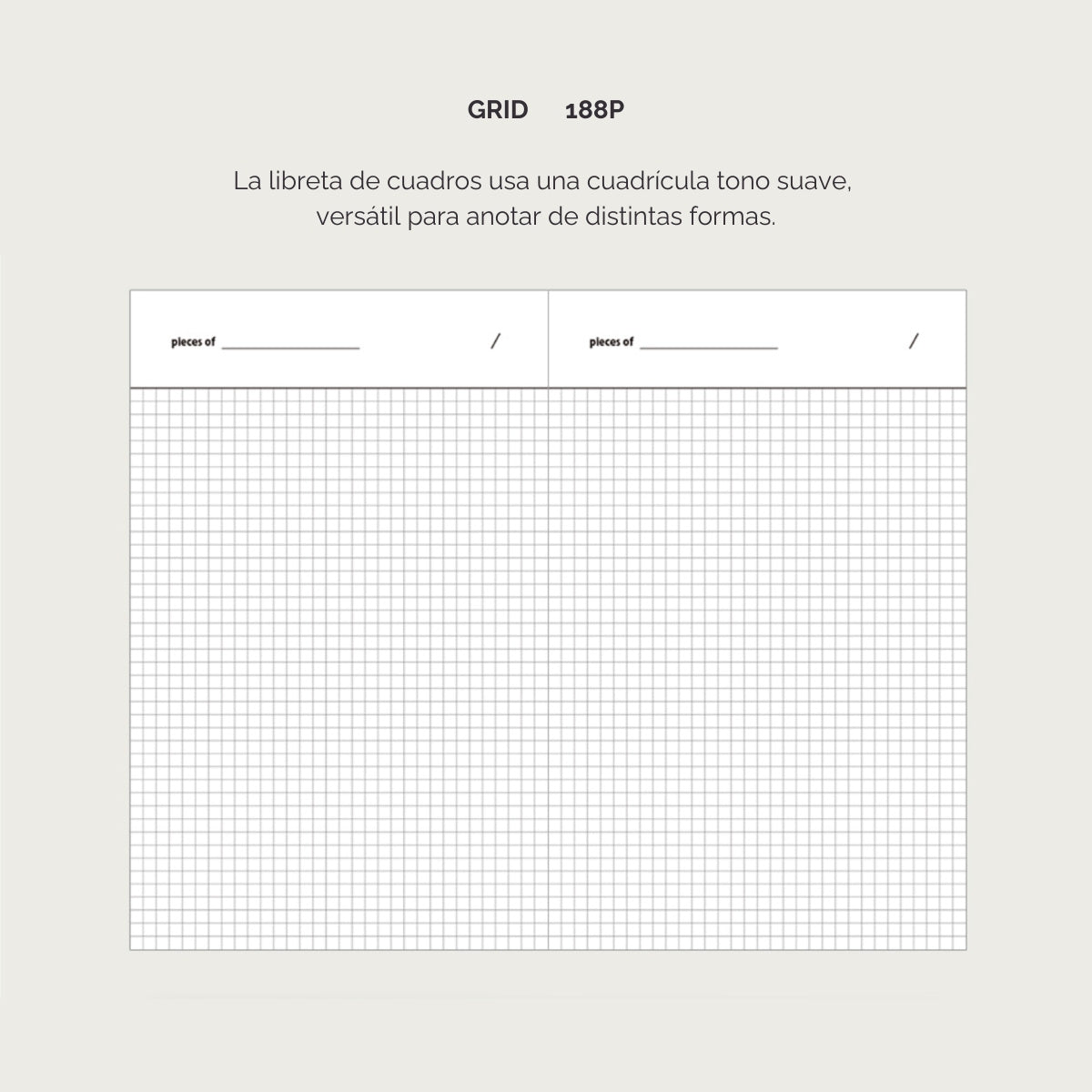 Libreta Life & Pieces V.3, chico