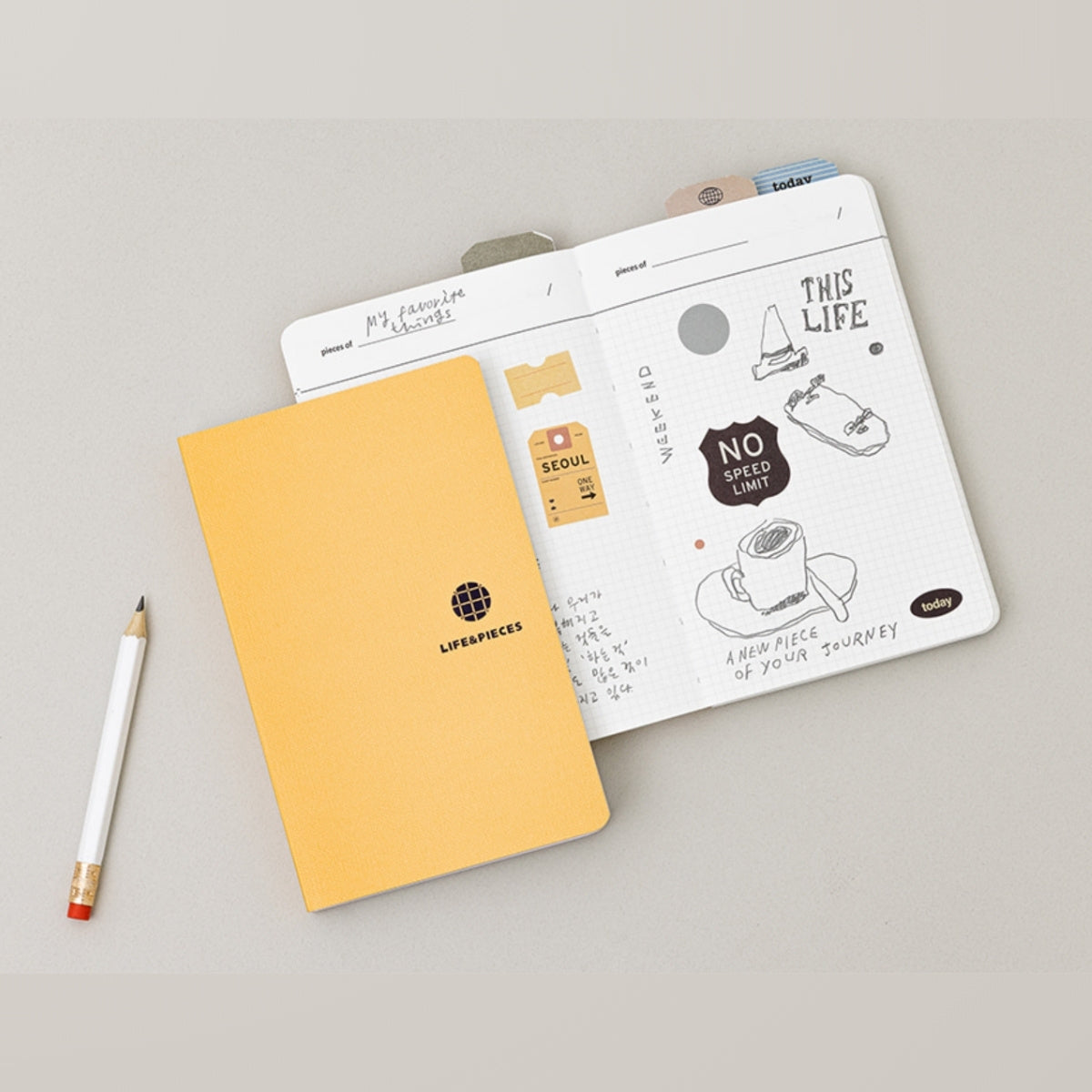 Libreta Life & Pieces V.3, chico
