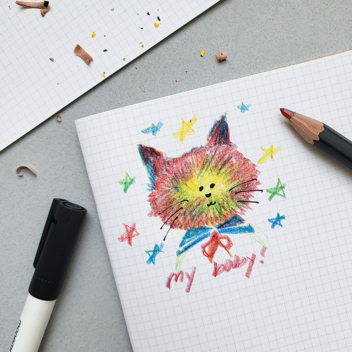 Lapiz multicolor 4 en 1 Ardor