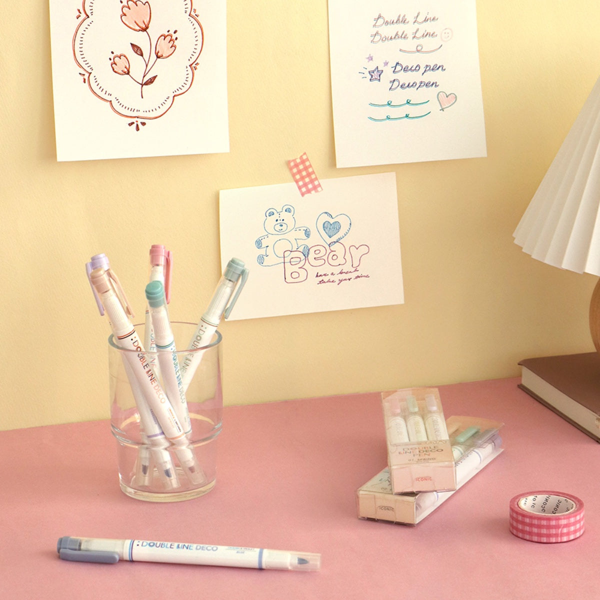 Marcador de doble linea Deco