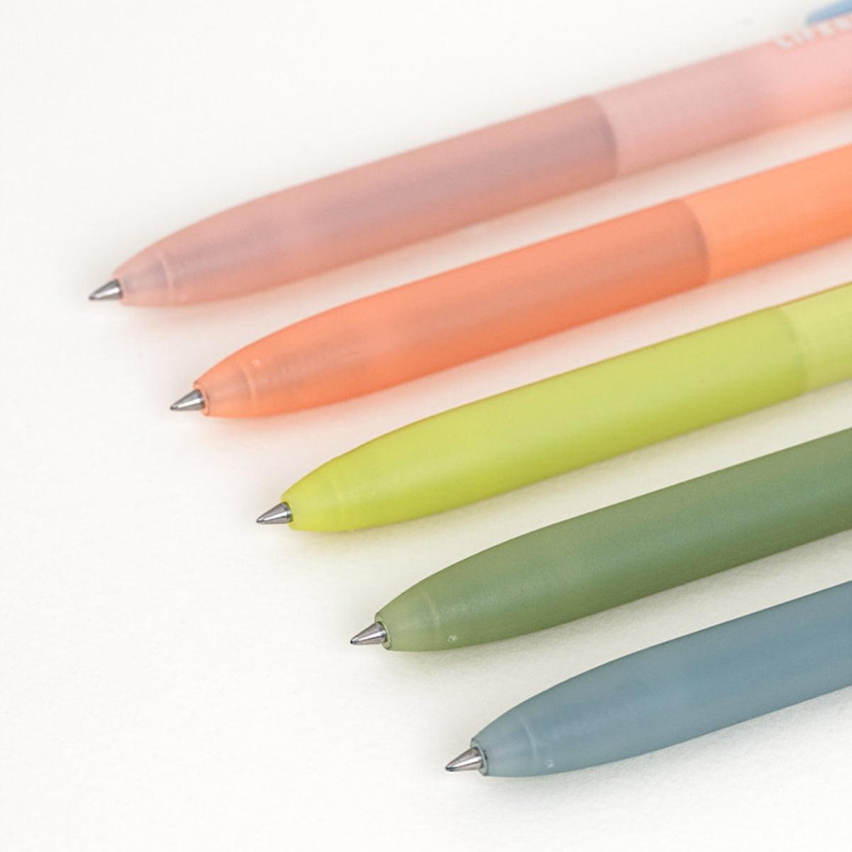 Pluma gel transparente Life & Pieces, 0.38 mm
