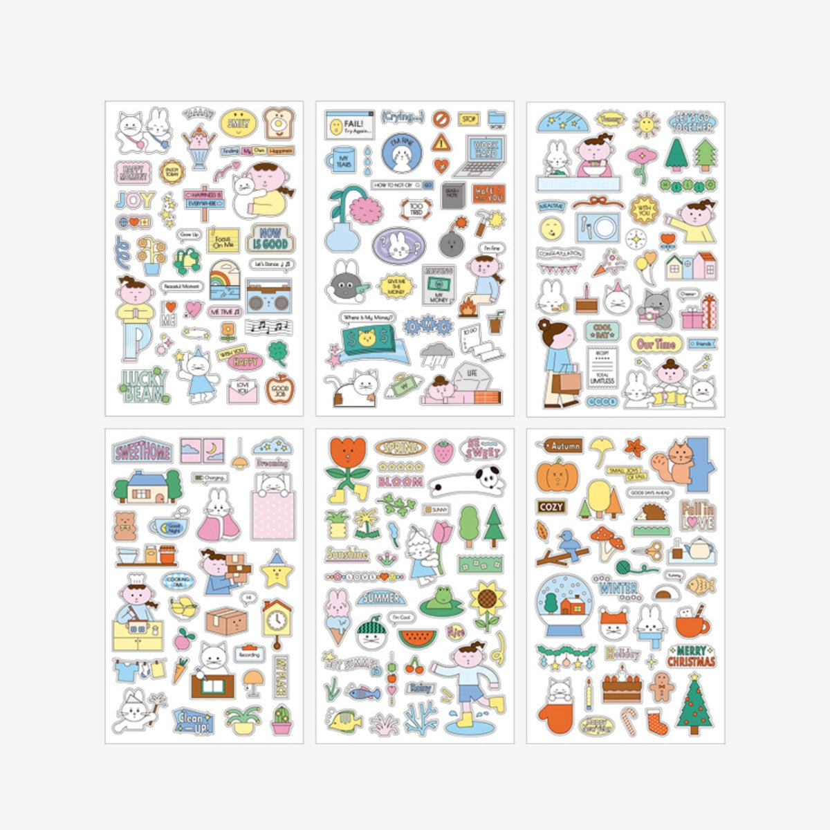 Sticker bundle Palette Daily