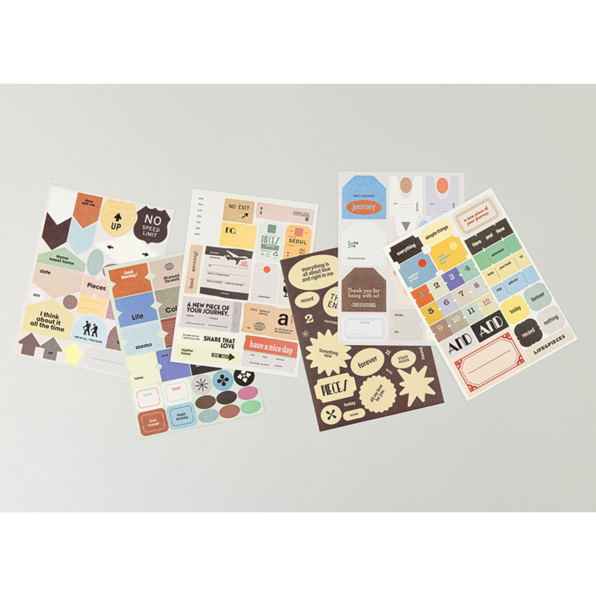 Sticker bundle vintage Life & Pieces