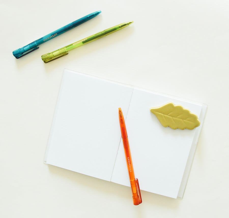 Pluma gel transparente Life & Pieces