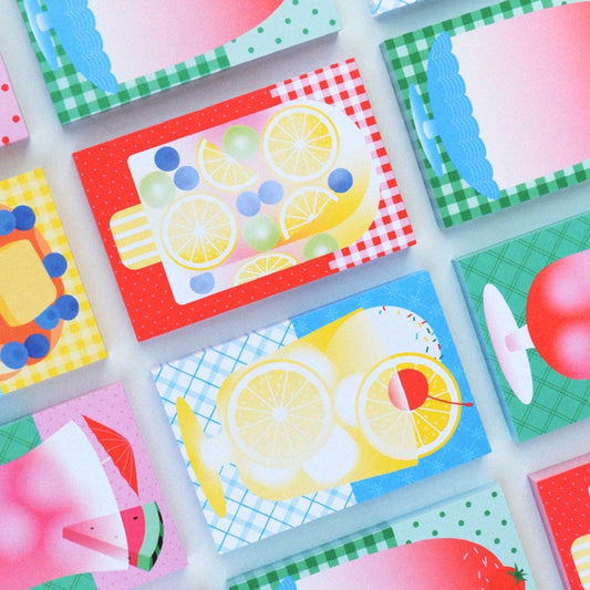 Bloc de notas Summer Fruit Dessert