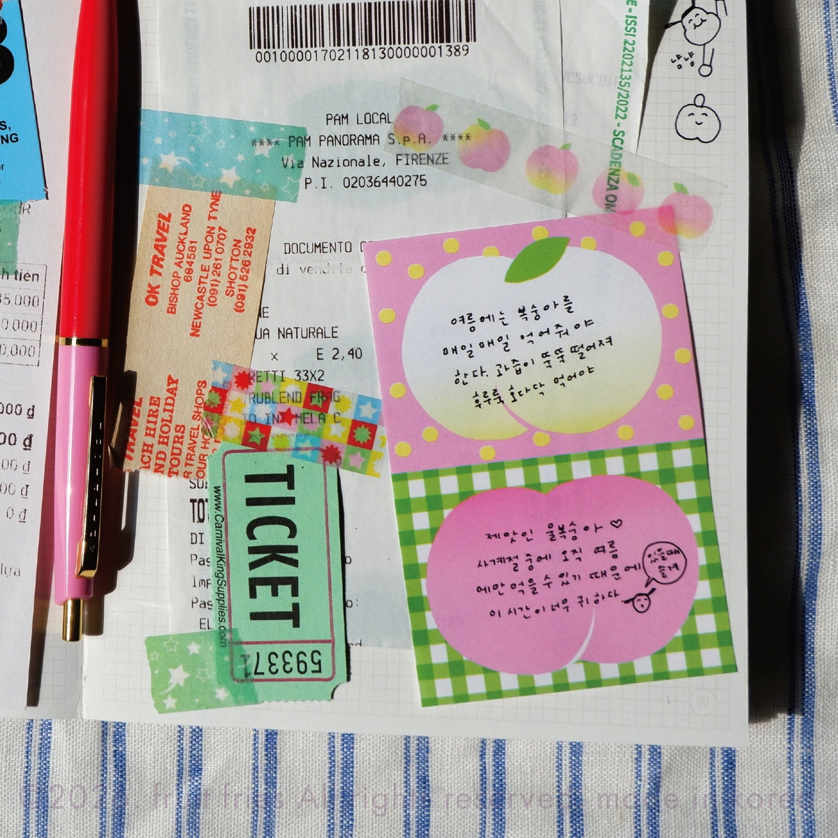 Bloc de notas Colorful Bites