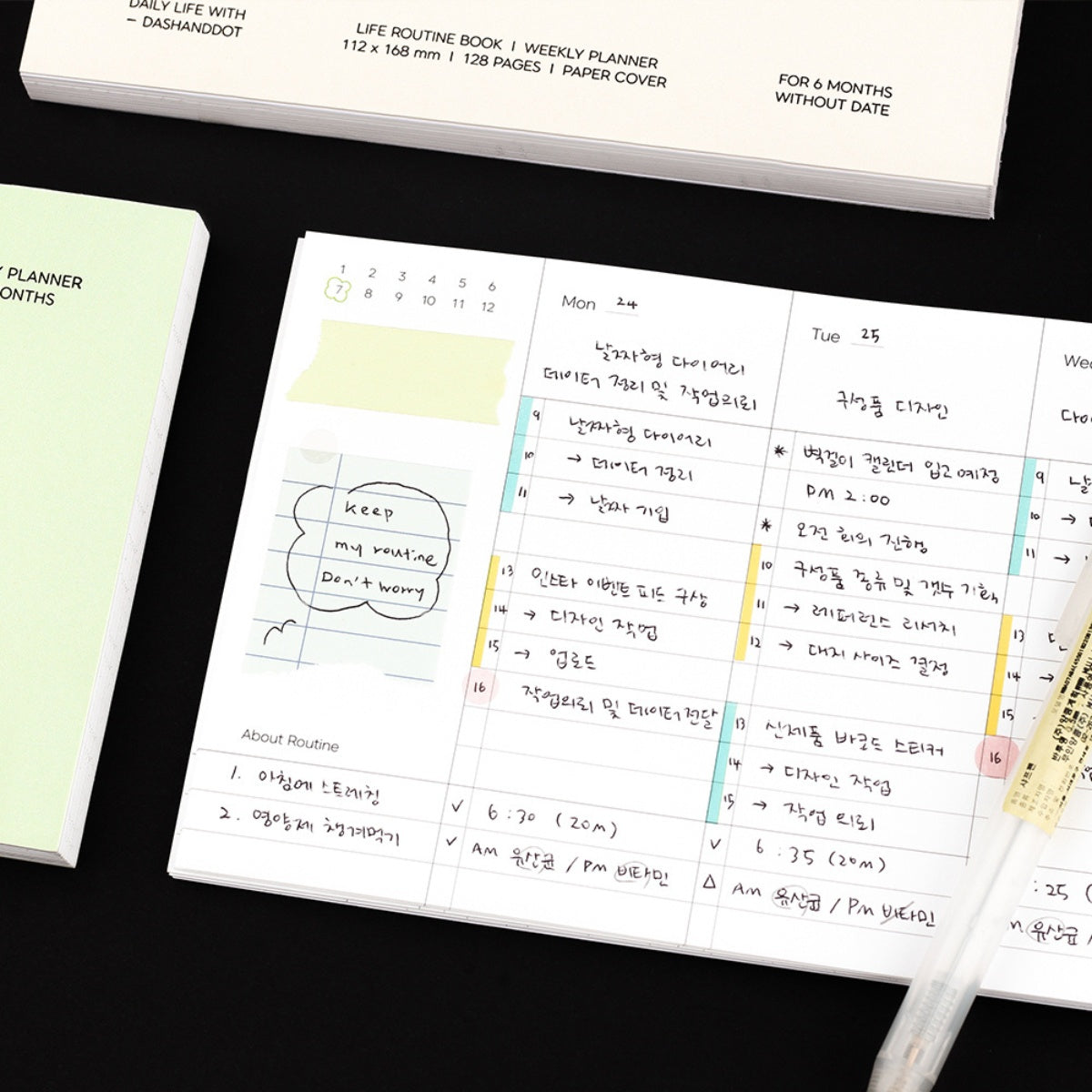 Agenda semanal Life Routine