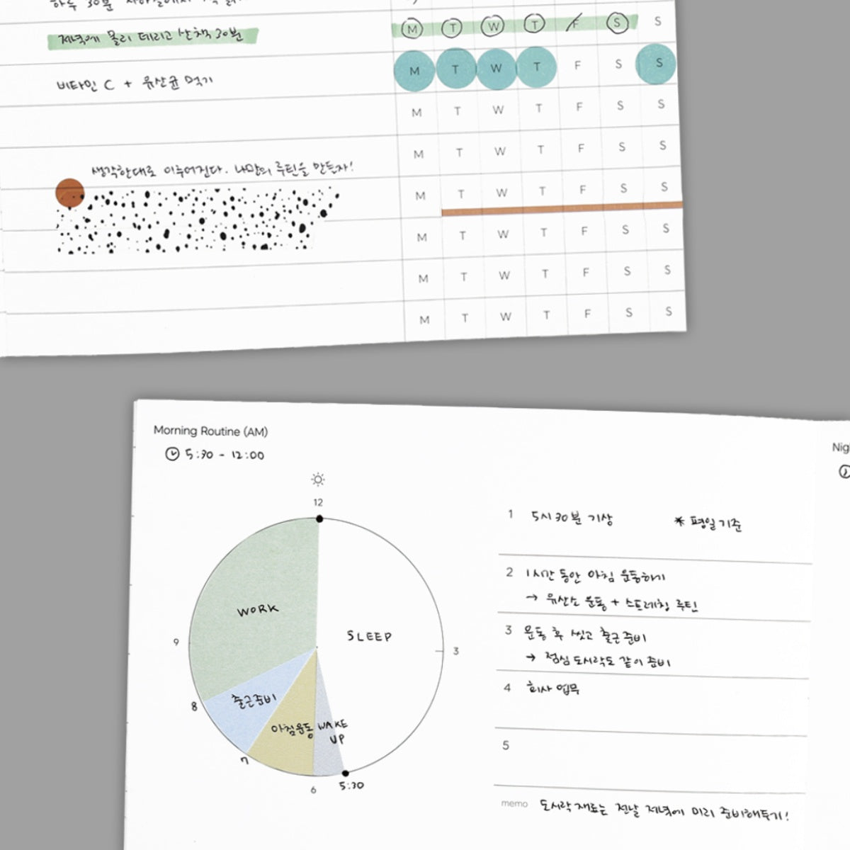 Agenda semanal Life Routine