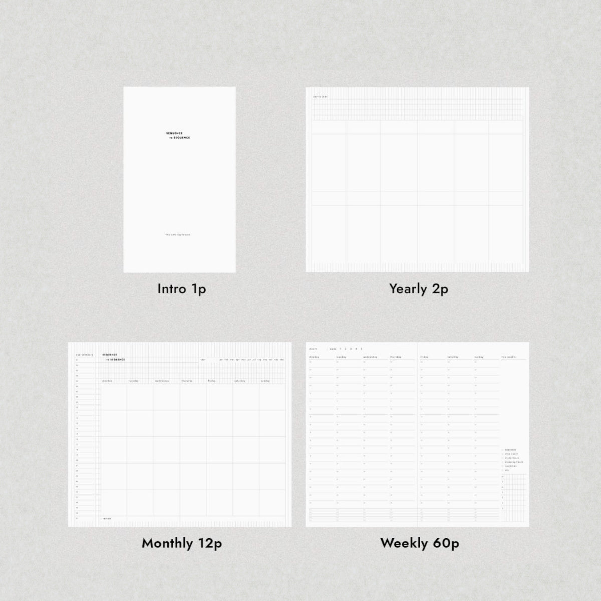 Agenda semanal Sequence to Sequence v.2