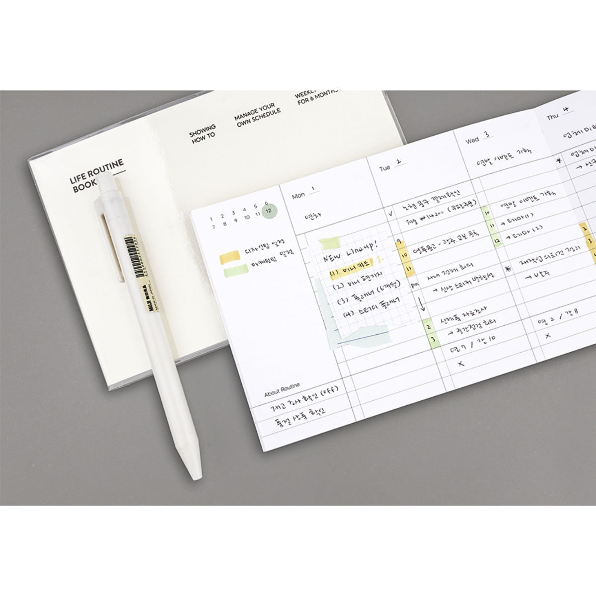 Agenda semanal Life Routine