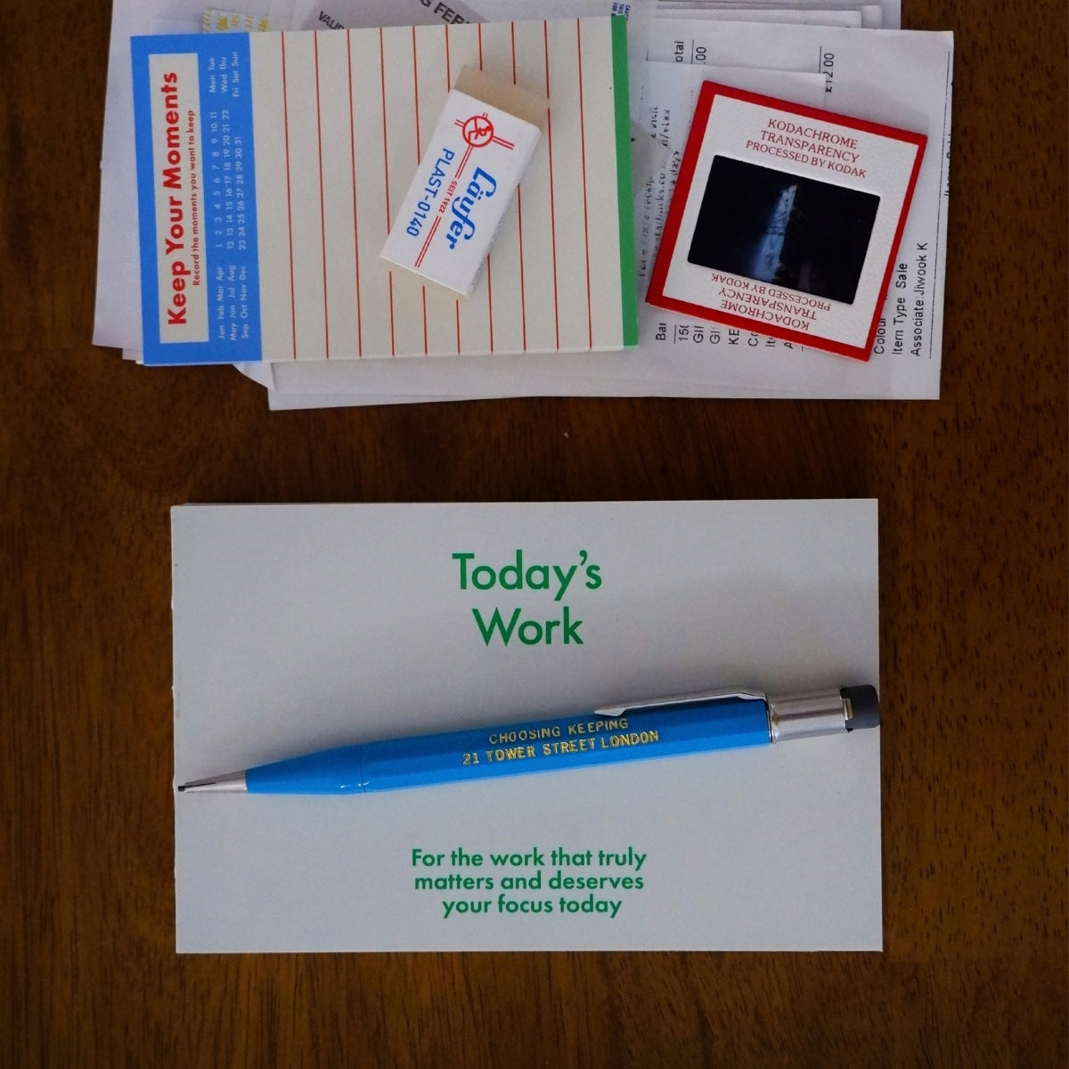 Agenda Today's Work