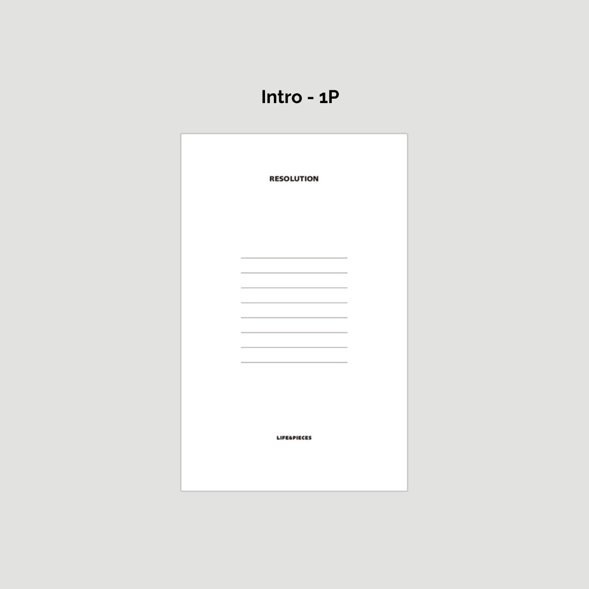 2027 Diario Life & Pieces