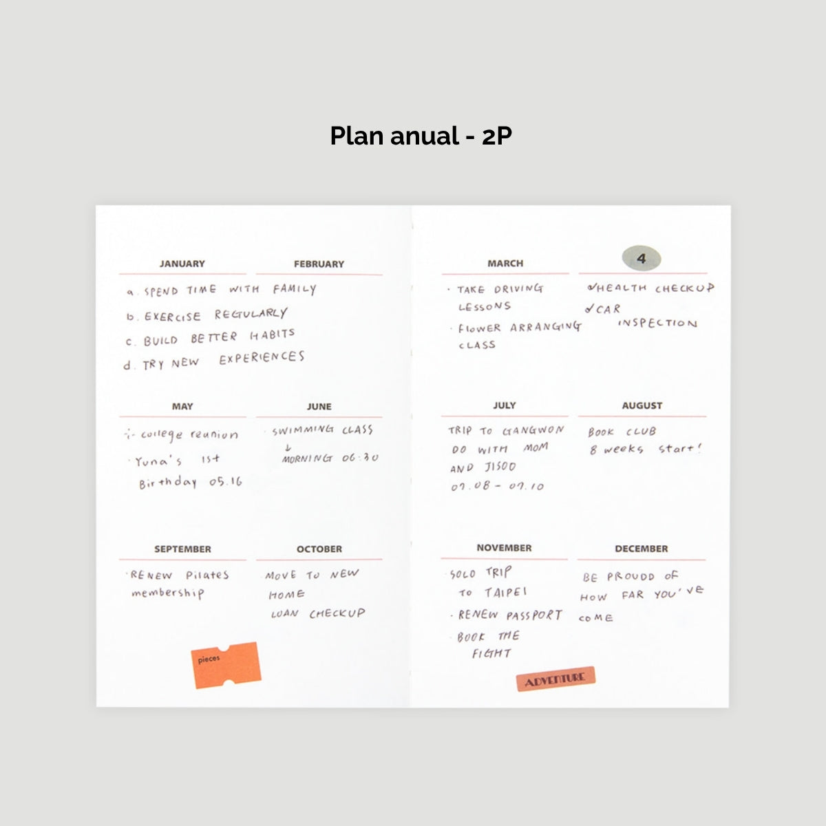 2027 Diario Life & Pieces