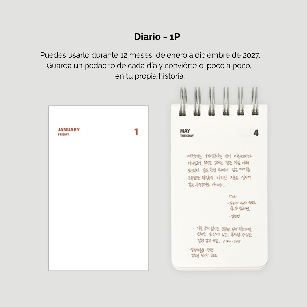 2027 Diario Life & Pieces Collect