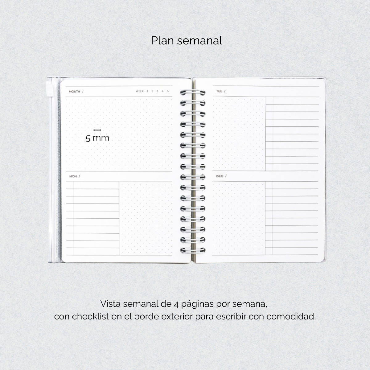 Agenda semanal Pico
