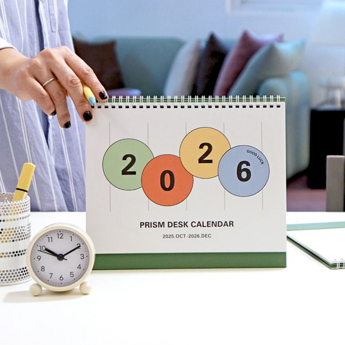 Calendario 2026 Prism (15 meses)