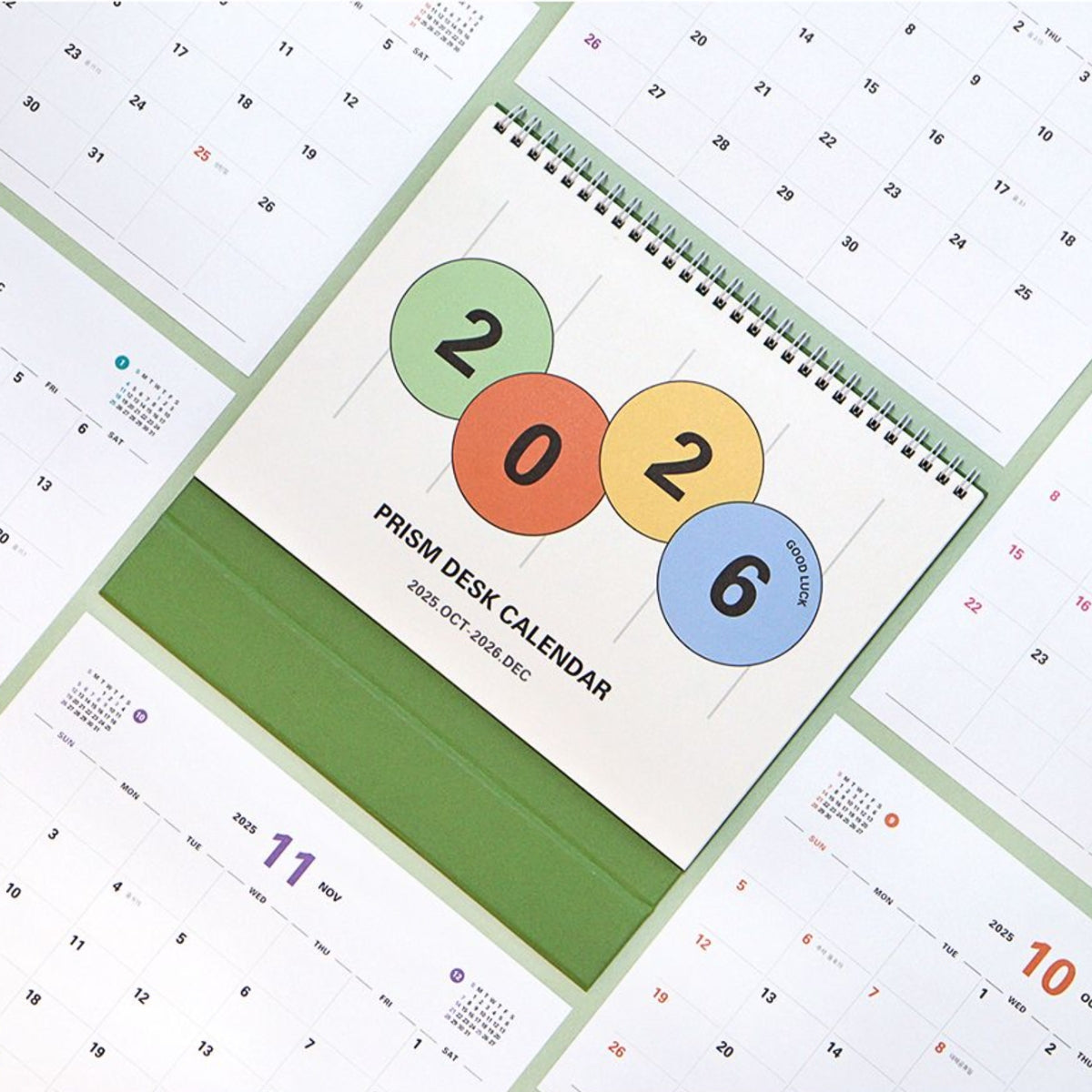 Calendario 2026 Prism (15 meses)