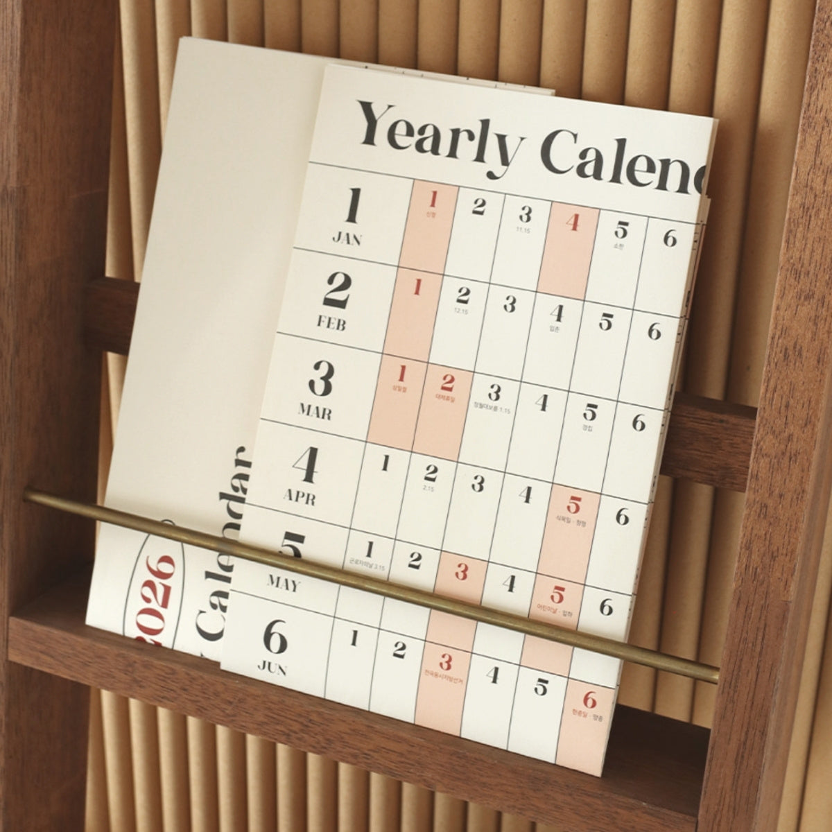 Calendario 2026 Remind Yearly