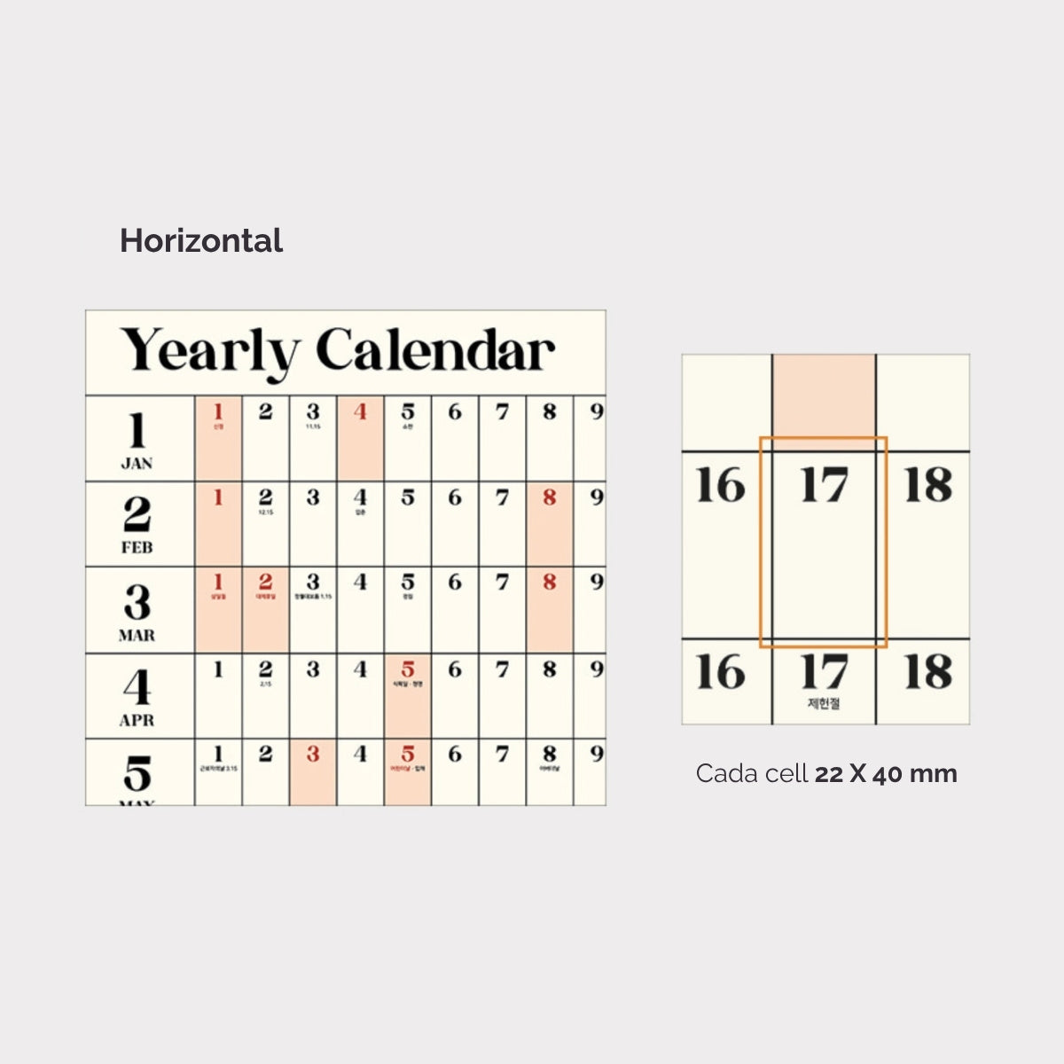 Calendario 2026 Remind Yearly