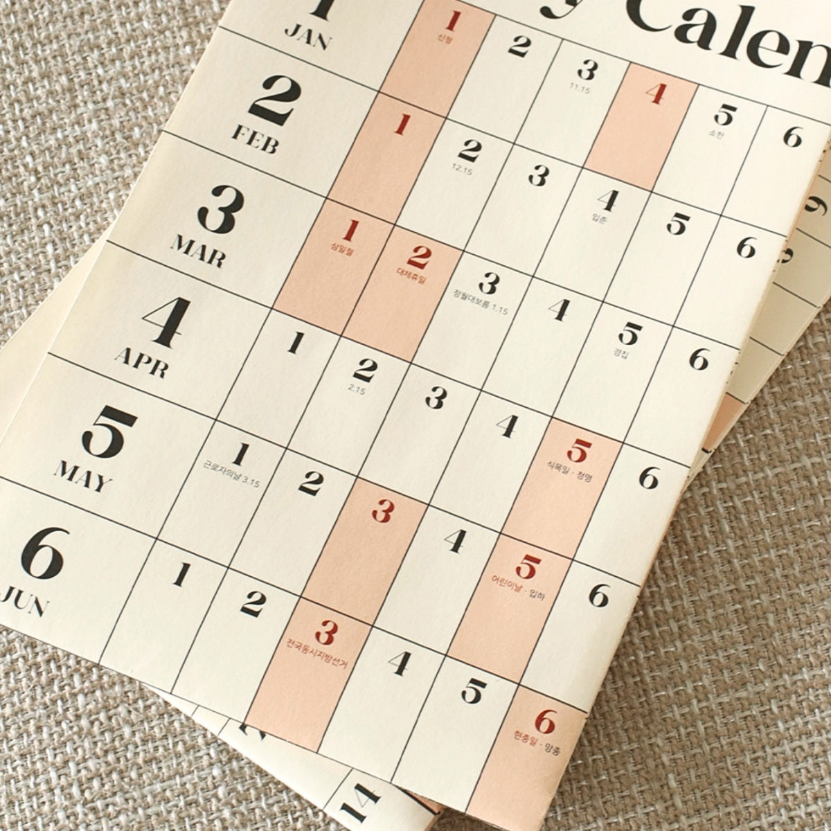 Calendario 2026 Remind Yearly