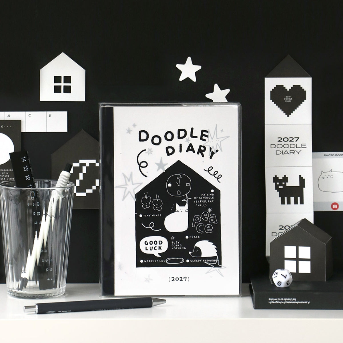 2027 Agenda semanal Doodle