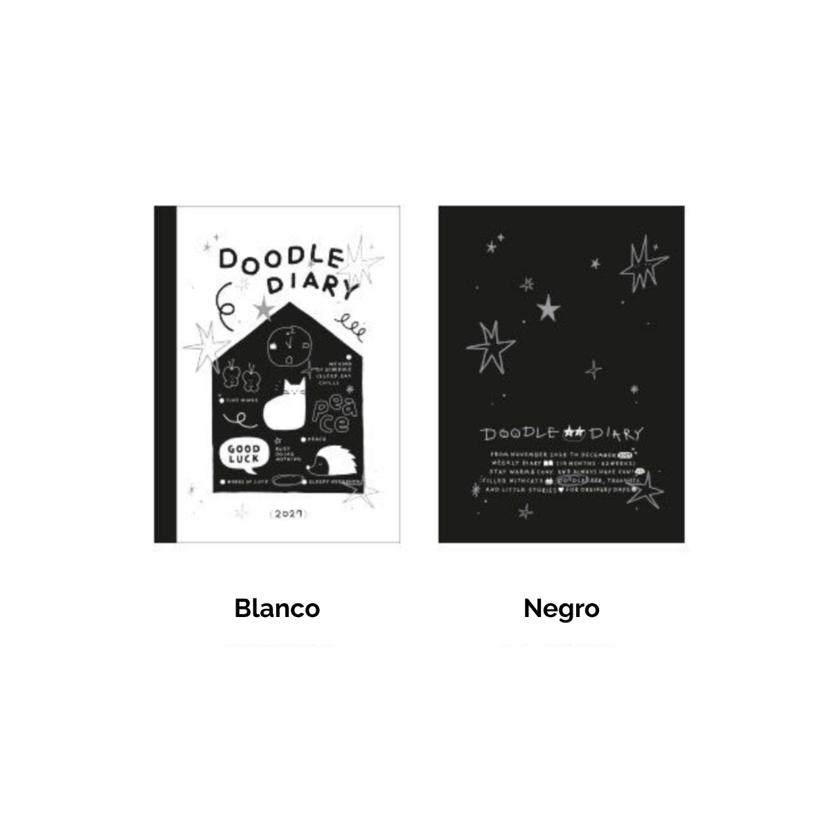 2027 Agenda semanal Doodle