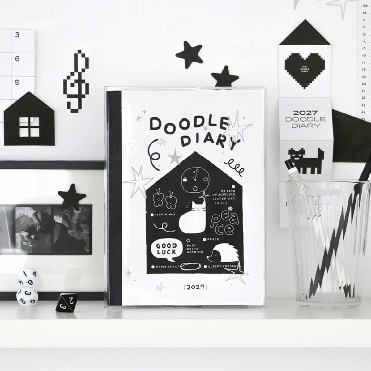 2027 Agenda semanal Doodle