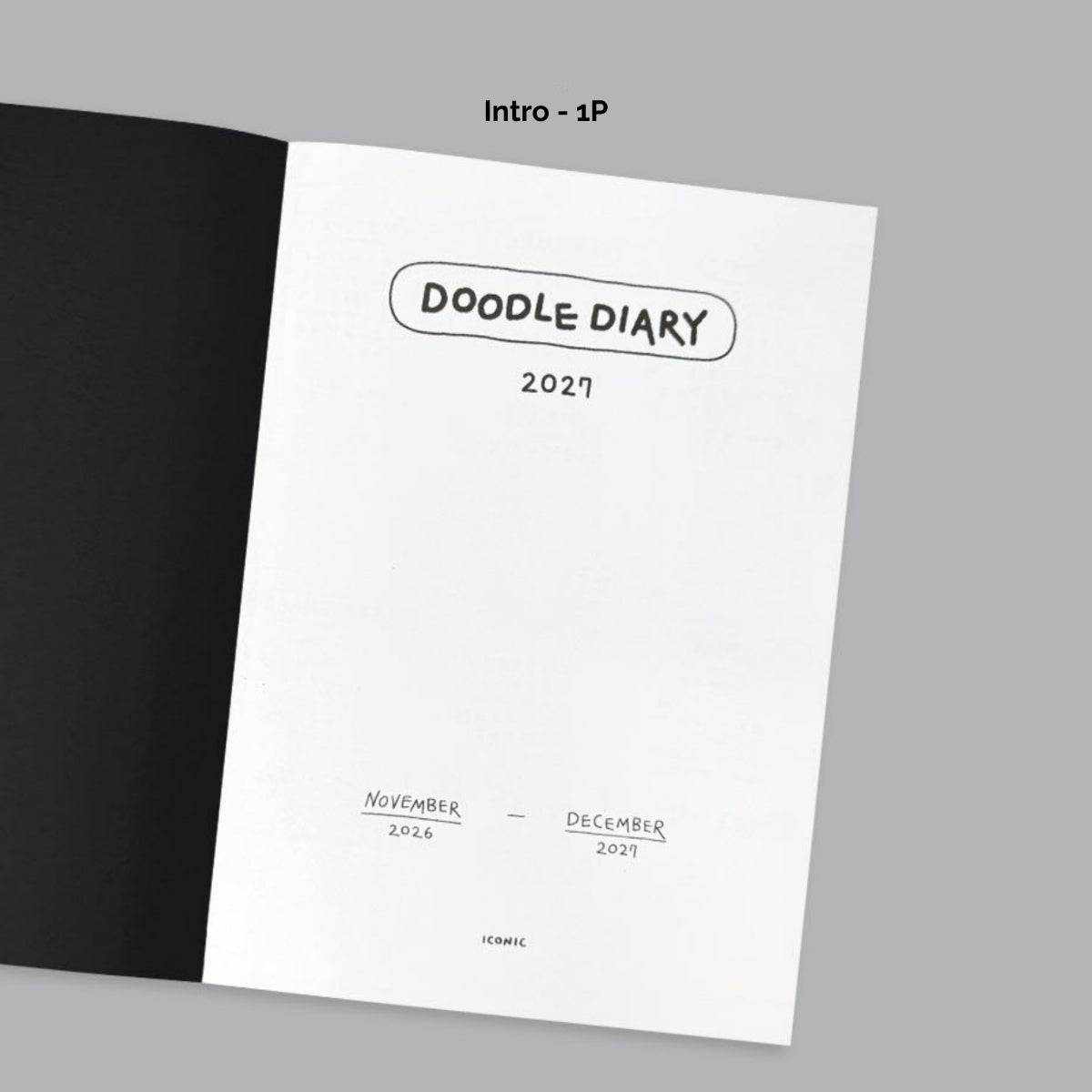 2027 Agenda semanal Doodle