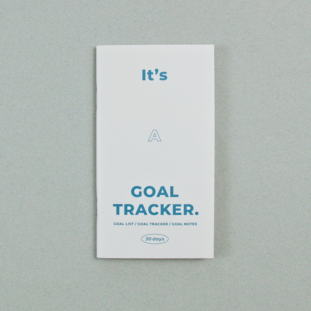 Libreta de metas Goal Tracker, 30 dias