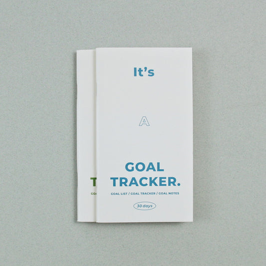 Libreta de metas Goal Tracker, 30 dias