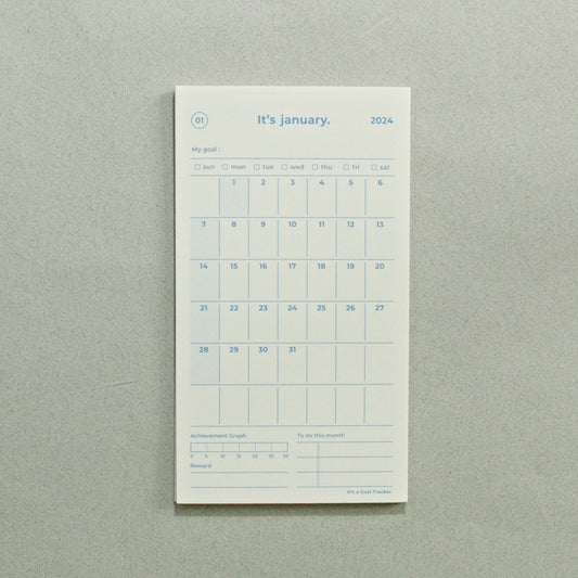 Calendario Goal Tracker