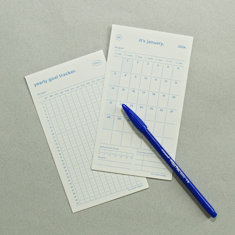 Calendario Goal Tracker