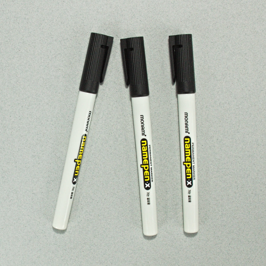 Marcador permanente extrafino Name Pen, Negro