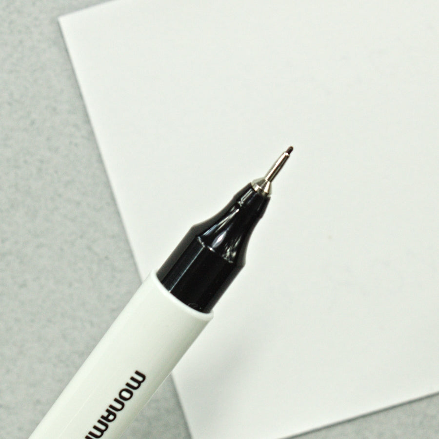 Marcador permanente extrafino Name Pen, Negro