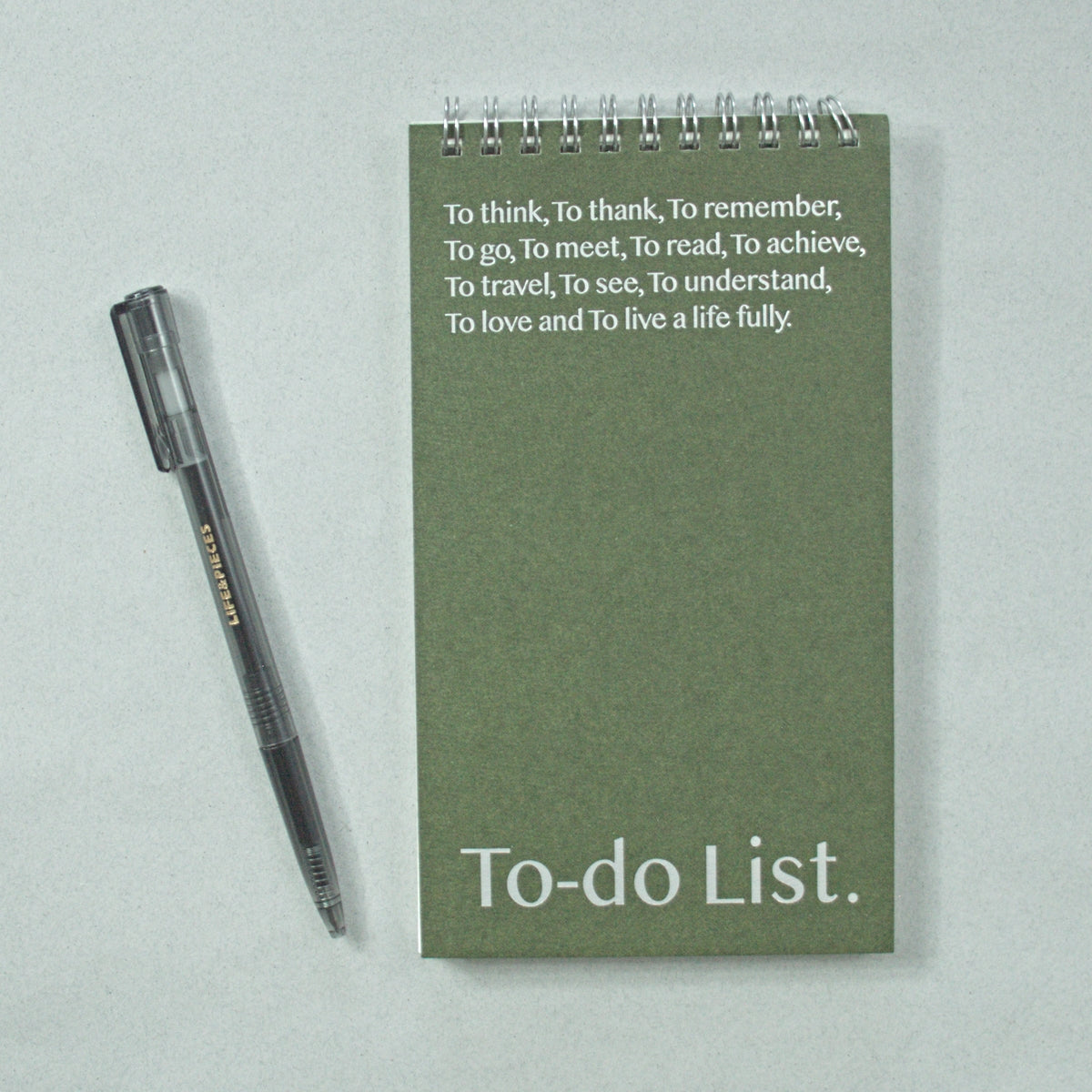 Libreta de tareas Lists to Live By