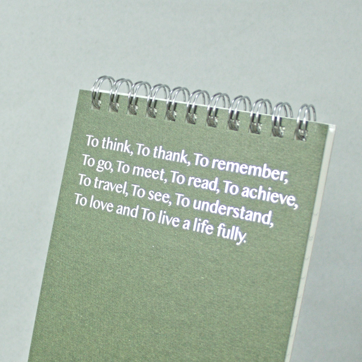 Libreta de tareas Lists to Live By