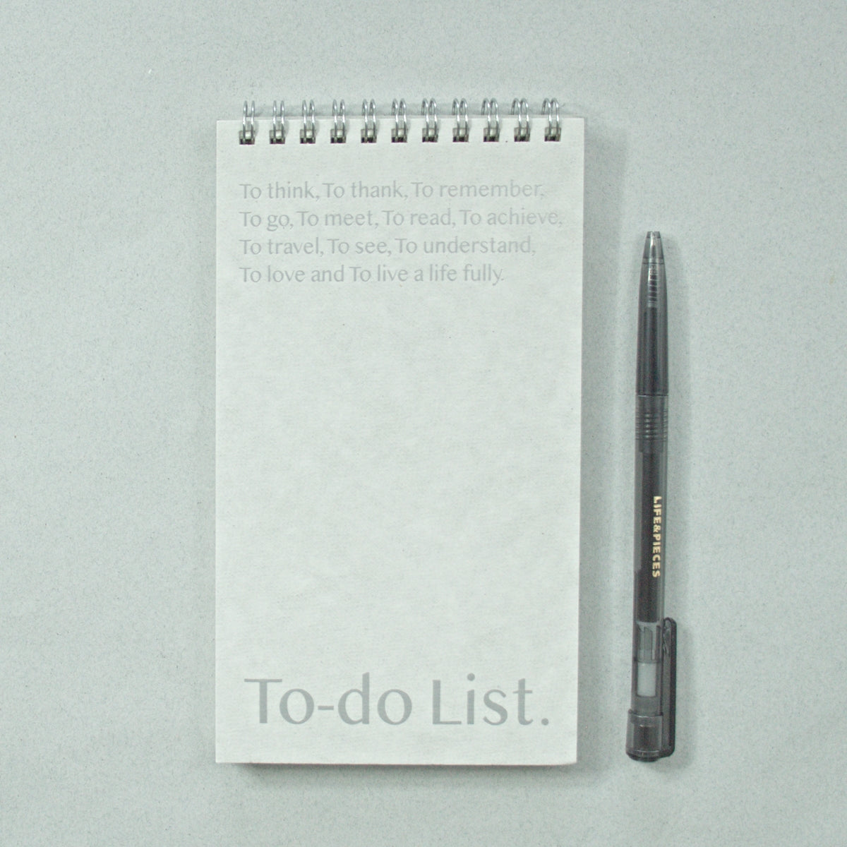 Libreta de tareas Lists to Live By