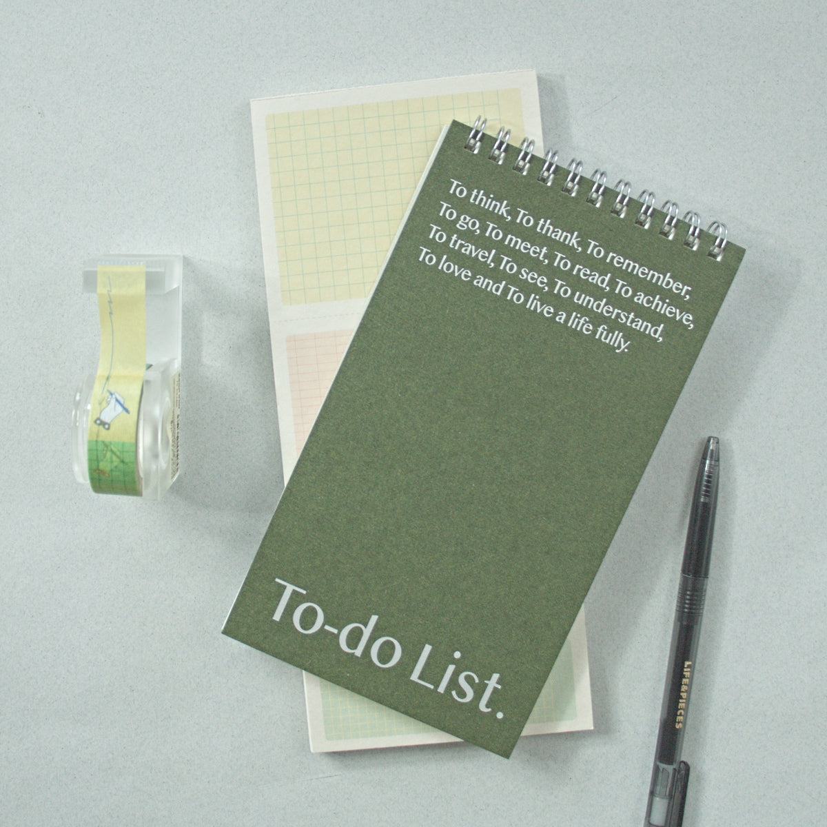 Libreta de tareas Lists to Live By