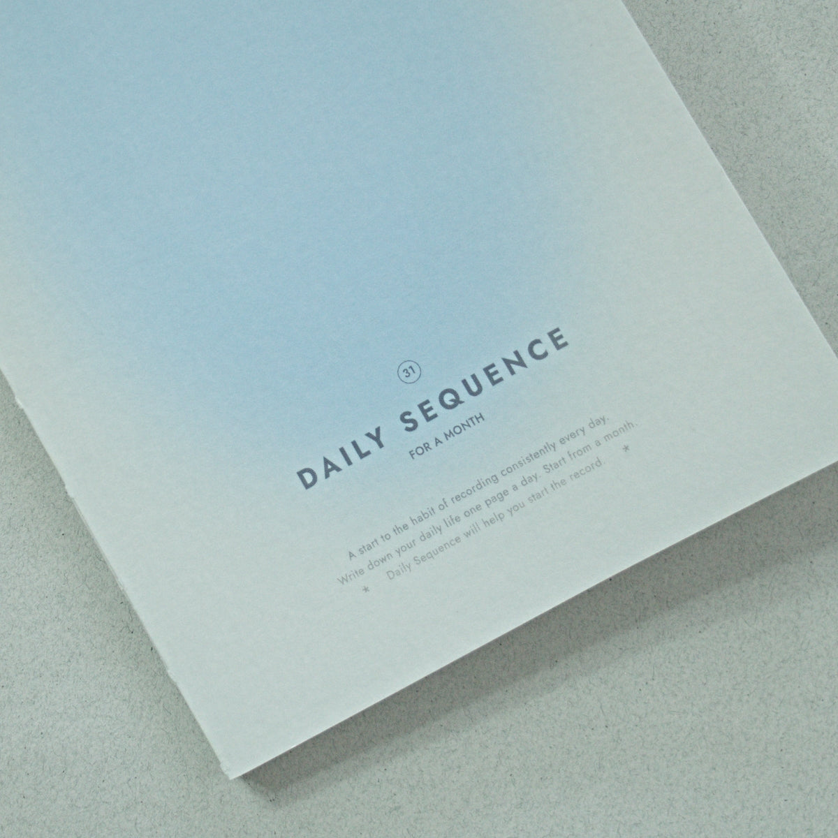 Agenda Daily Sequence