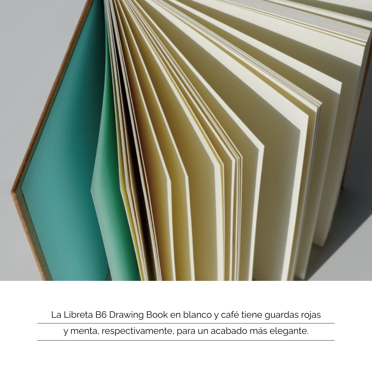 Libreta B6 Drawing Book, Cafe