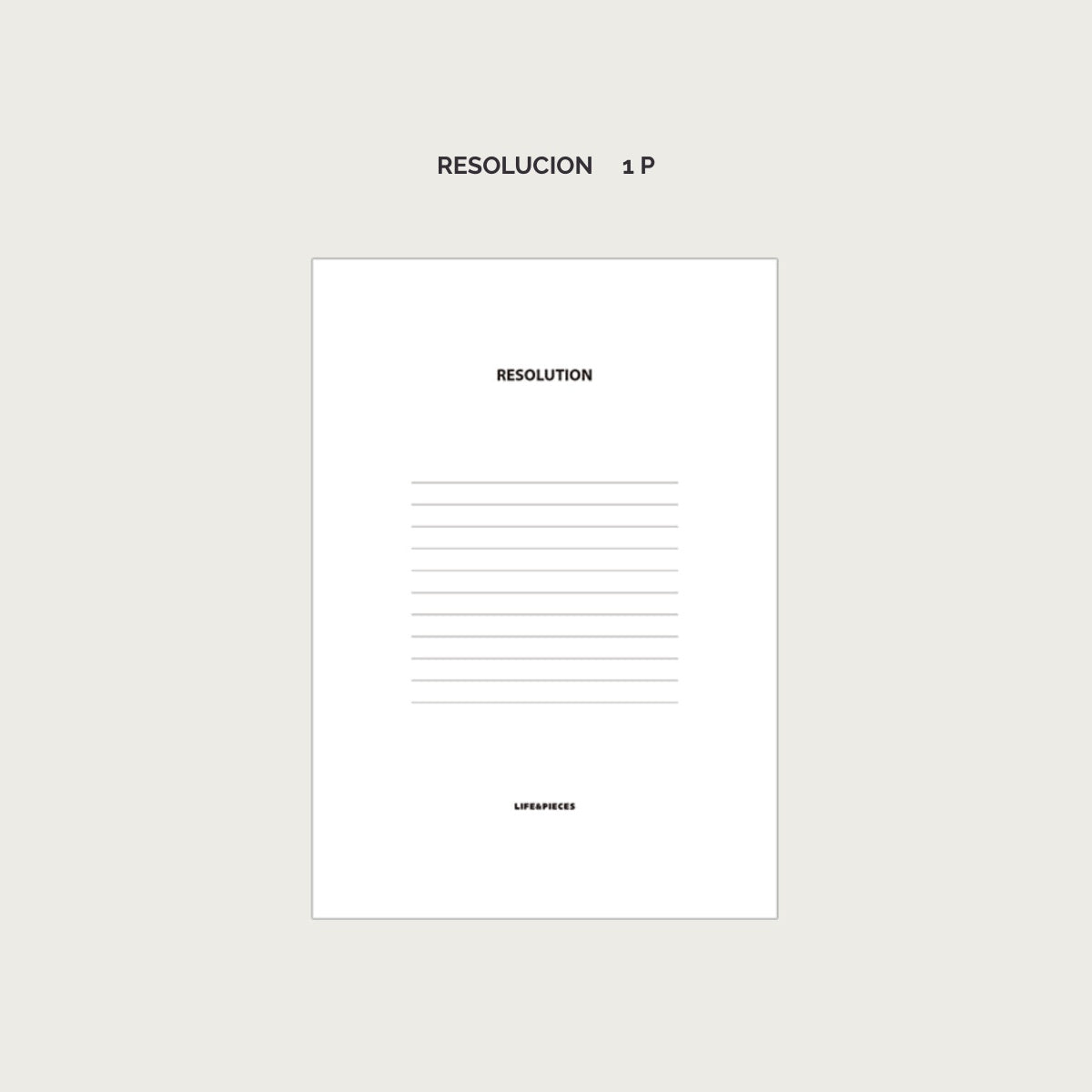 Libreta Life & Pieces V.3, grande