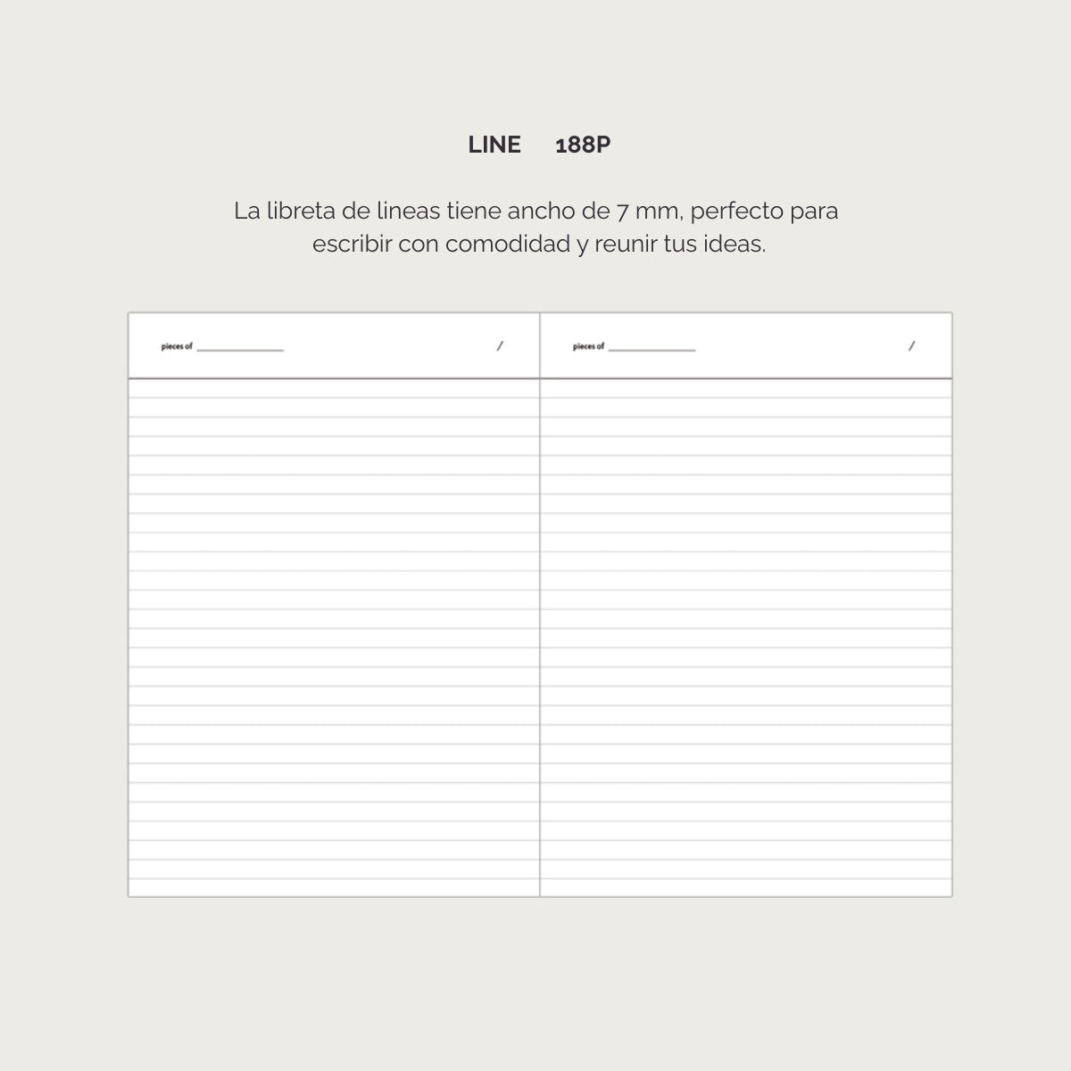 Libreta Life & Pieces V.3, grande