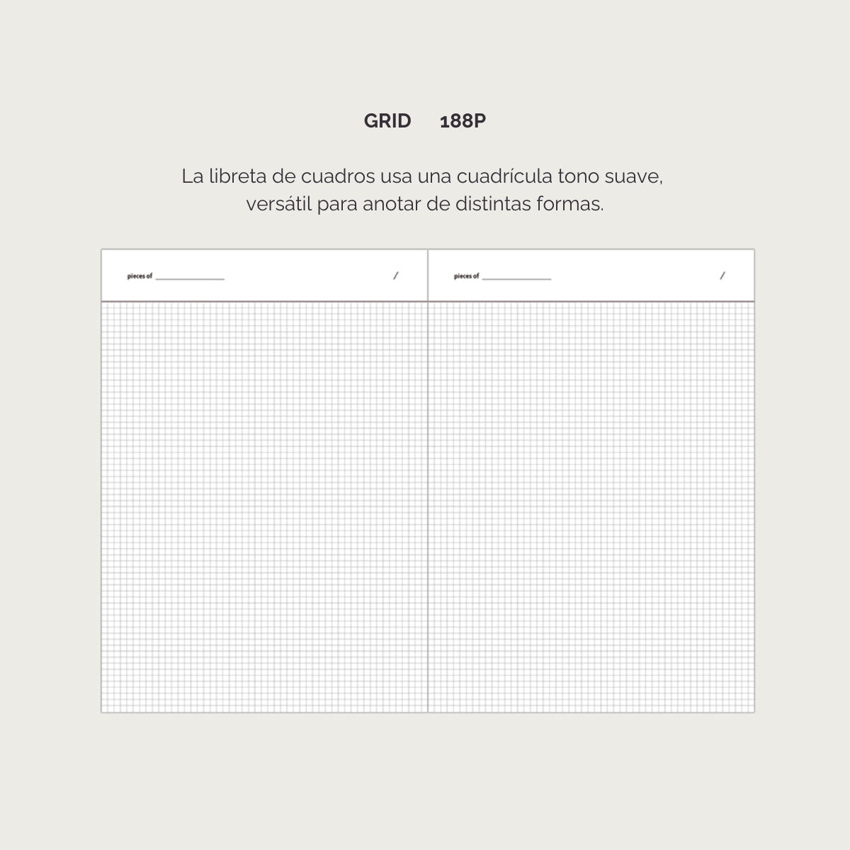 Libreta Life & Pieces V.3, grande