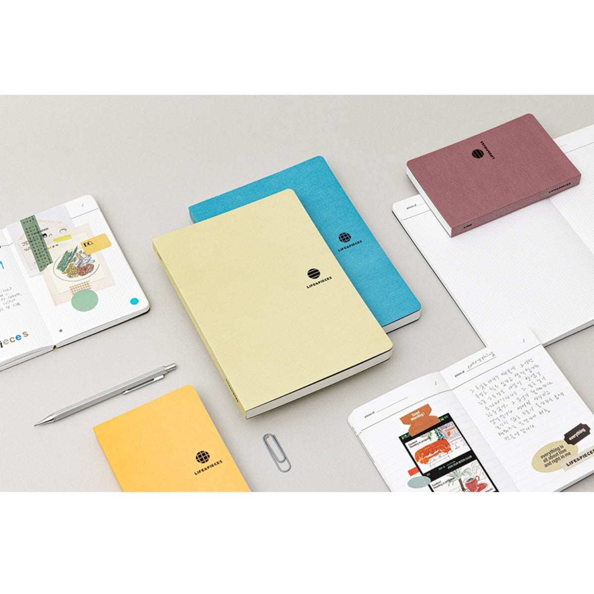 Libreta Life & Pieces V.3, grande