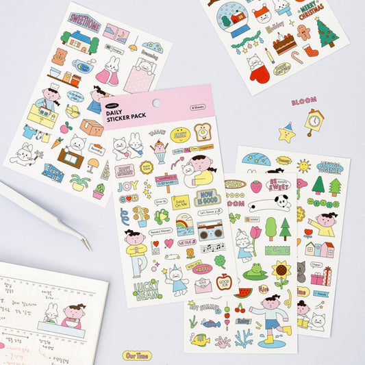 Sticker bundle Palette Daily