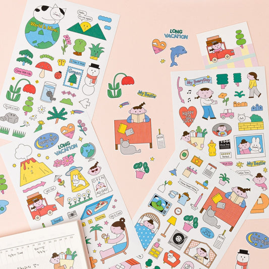 Sticker bundle Palette Illust