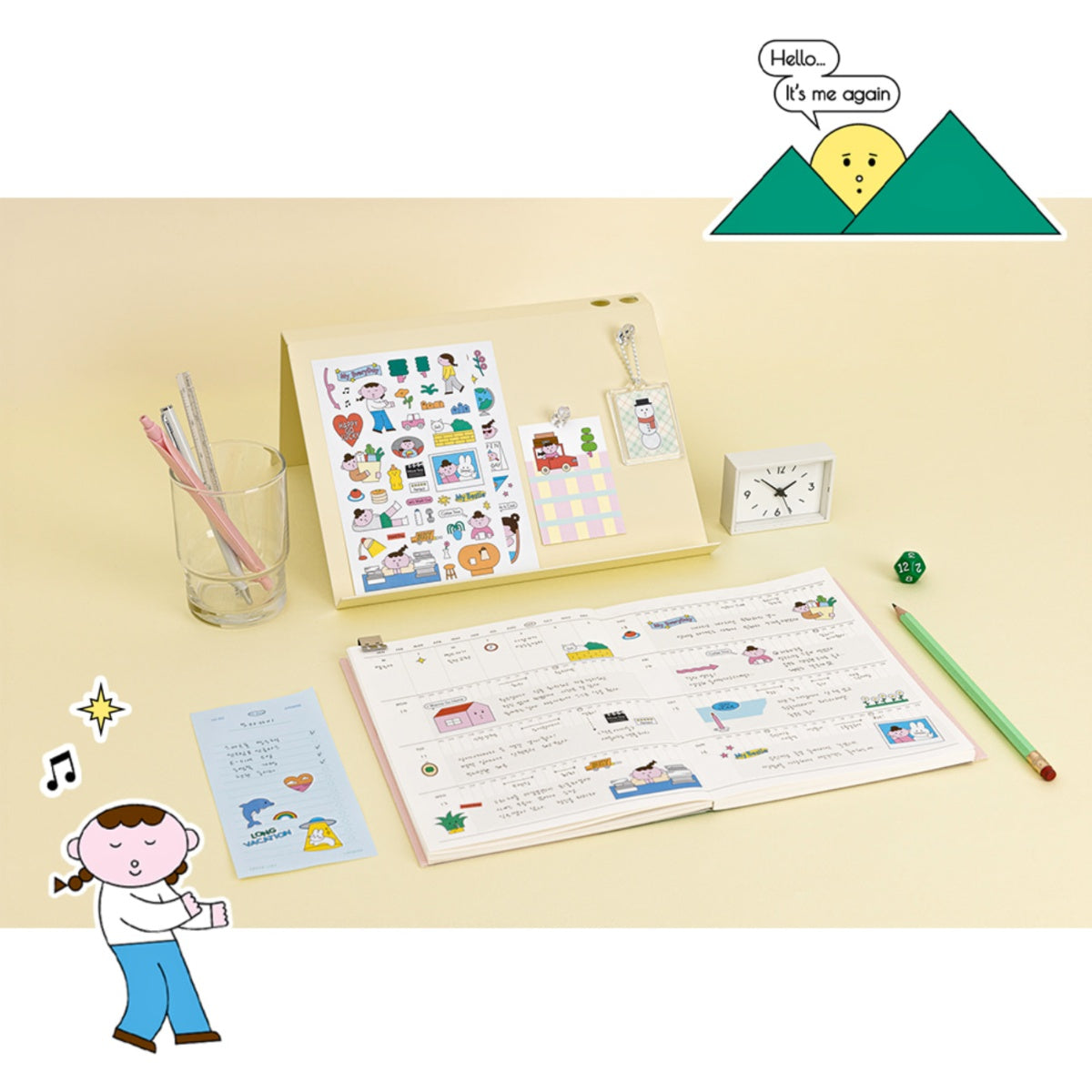 Sticker bundle Palette Illust